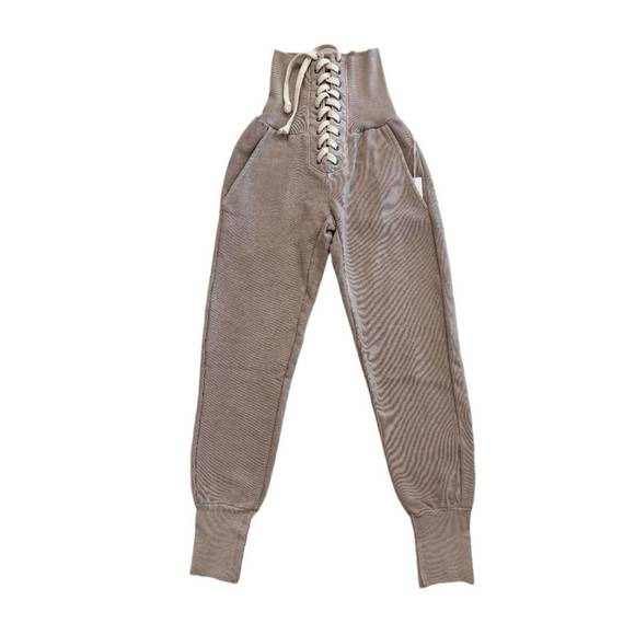 NEW NSF women´s maren corset waist sweatpants in sable